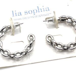 OXFORD Retired lia sophia hoop earrings